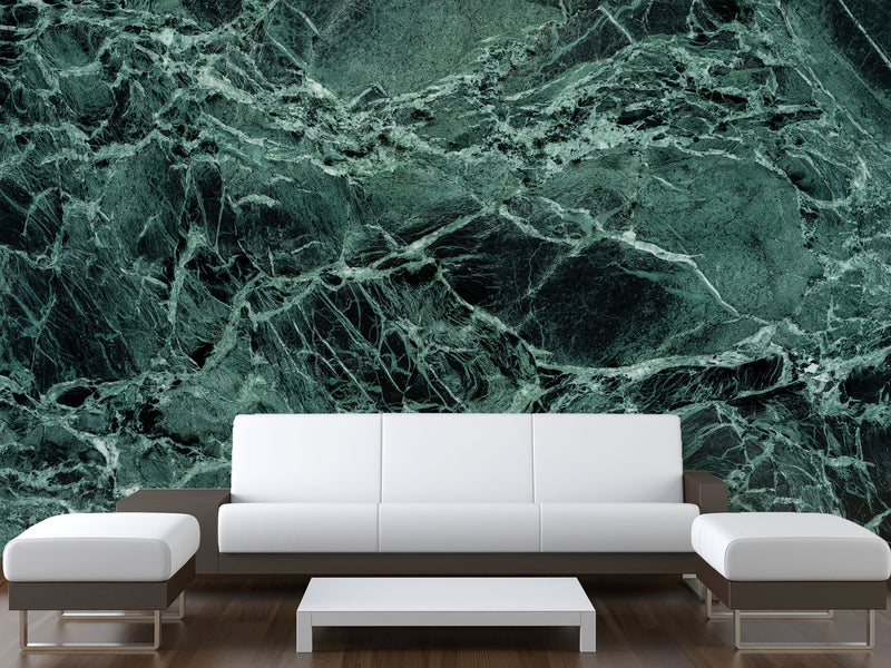 Traditional Wall Wallpaper for Office or Living Room Mural — "Tenebris Radius"