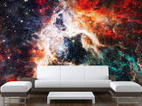 Peel and Stick Wall Mural 3D Print for Bedroom “Infinity of the Galaxy”