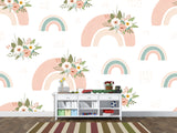 Kids photo wallpaper on the wall non-woven “Rainbow”, 3d wallpaper for Kids room