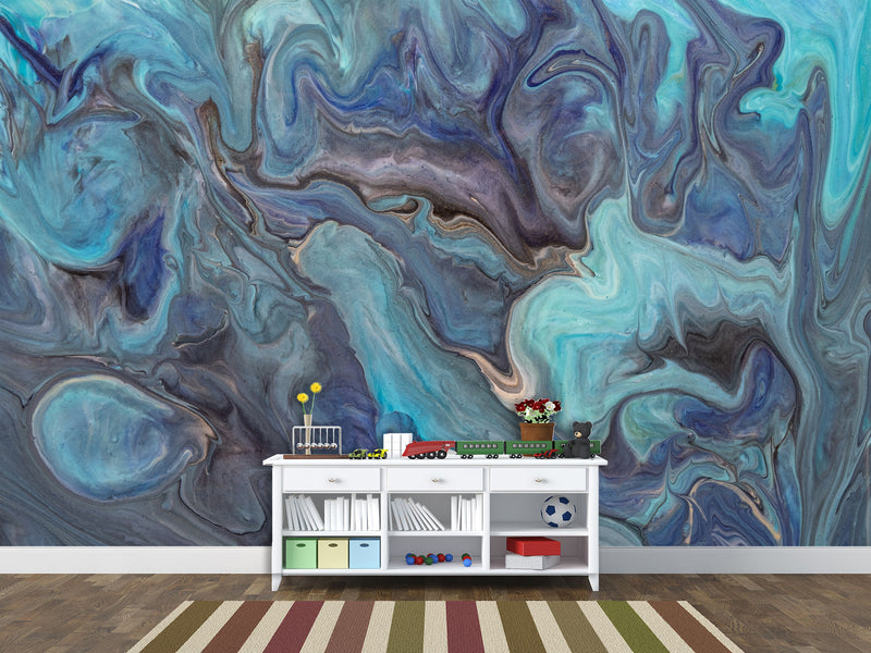 Large Beautiful Non-Woven Wall Mural For Bedroom, Kitchen, Living Room "Abstraction"