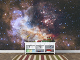 Peel and Stick Wall Mural 3D Wallpaper For Bedroom – "Breathtaking Cosmic Nebula" Wall Art