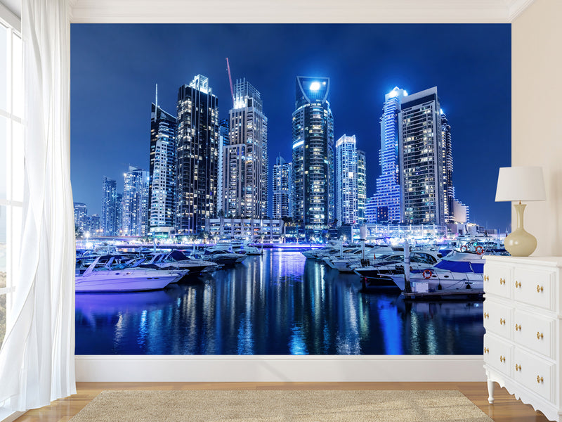 Premium Traditional “Night City” Photo Wallpapers – Perfect for Rooms, Offices, and Commercial Spaces