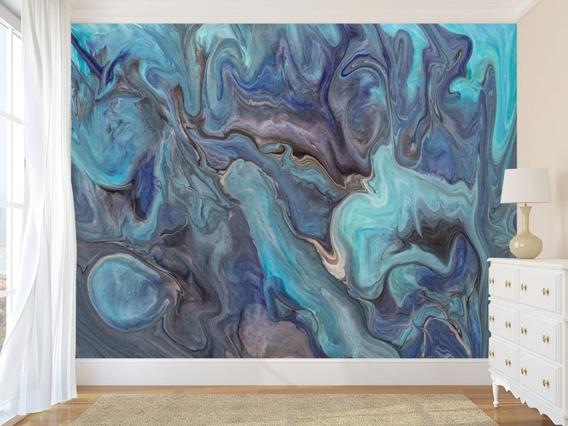 Large Beautiful Non-Woven Wall Mural For Bedroom, Kitchen, Living Room "Abstraction"
