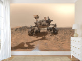 Peel & Stick Vinyl Wallpaper Space Design for Living Room or Office Print Mars Rover Wall Mural