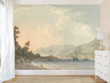 Peel and Stick Wall Mural – Road to Bell Grange Park – Timeless Vintage Desing