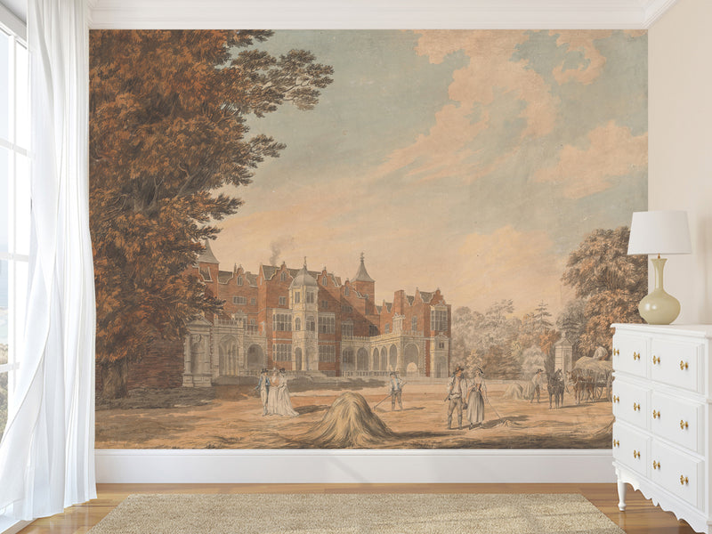 Non-Woven Full Wall Photo Wallpaper – Art Design For Bedroom Or Living Room – Holland House Kensington