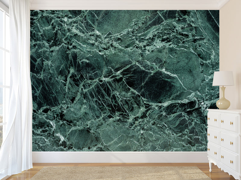 Traditional Wall Wallpaper for Office or Living Room Mural — "Tenebris Radius"
