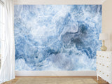 Abstract Vinyl Wallpaper Peel and Stick Wall Mural for Living Room, Office, Relax Zone "Abstract Vision of Sea Waves" 🌊