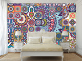 Art Design Geometric Vinyl Wallpaper Peel and Stick Cubes For Office, Workspace