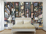 Comic Style Accent Wall Self-adhesive Photo Wallpaper 3D Wallpaper for Bedroom Ready with “New York” Design🌆