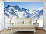 Self-Adhesive Full Wall Wallpaper for Bedroom or Lounge – Alpine Peaks Landscape Design for Home