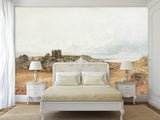 Traditional Wall Mural – “Sheep near Penrhyn Castle, North Wales” by Peter De Wint – Home Decor for Living Room & Bedroom