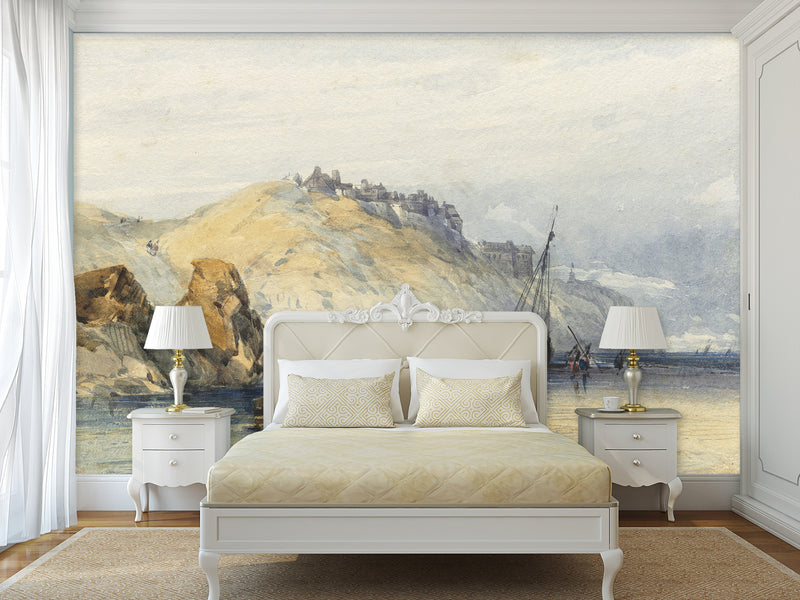 Non-Wowen Mural Full Wall Art Wallpaper Granville Coast by William Callow