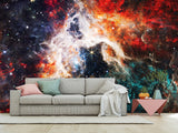 Peel and Stick Wall Mural 3D Print for Bedroom “Infinity of the Galaxy”