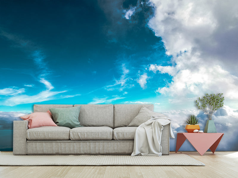 Non-Wowen Wallpaper "Flying in the sky" – Wall art wallpaper for&nbsp; Bedroom or Living Room