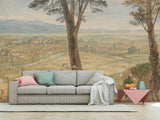 Traditional Full Wall Wallpaper – Classic Print for Room or Office Joseph Mallord William Turner-Rome from Monte Mario