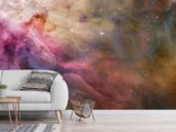 Astronomy theme – cosmic phenomena on the ceiling for stargazing at home Traditional wallpapers for the living room or bedroom 🌌