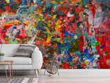 Self-Adhesive Wallpaper – Art Design for Home, Abstract "Paint Strokes