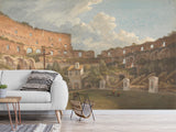 Wall mural in the living room, Traditional wallpaper with John Warwick Smith - Colosseum, Rome