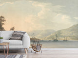 Wall mural in the living room, Traditional wallpaper with John Warwick Smith - Approach to Belle Grange Park