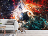 Peel and Stick Wall Mural 3D Print for Bedroom “Infinity of the Galaxy”