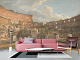 Wall mural in the living room, Traditional wallpaper with John Warwick Smith - Colosseum, Rome