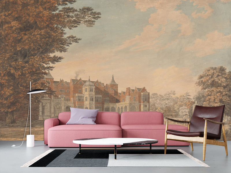 Non-Woven Full Wall Photo Wallpaper – Art Design For Bedroom Or Living Room – Holland House Kensington