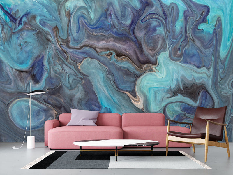 Large Beautiful Non-Woven Wall Mural For Bedroom, Kitchen, Living Room "Abstraction"