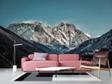 Modern Peel and Stick Full Wall Mural with "Mount Everest" Design — Stylish Desing for Office or Bedroom