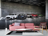 Self-Adhesive Wall Murals for Living Room, Office, or Room – "Colors of Dynamics: Audi TT RS Collection"