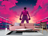 Sport In Design Self-Adhesive Photo Wallpapers For Gym, Workspace -"Before the Dawn of Battle" - Inspiring Mural