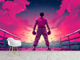 Sport In Design Self-Adhesive Photo Wallpapers For Gym, Workspace -"Before the Dawn of Battle" - Inspiring Mural
