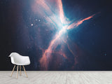 Self-Adhesive Wall Mural – "Breath Of Space" Design, Perfect For Bedroom Or Office Décor