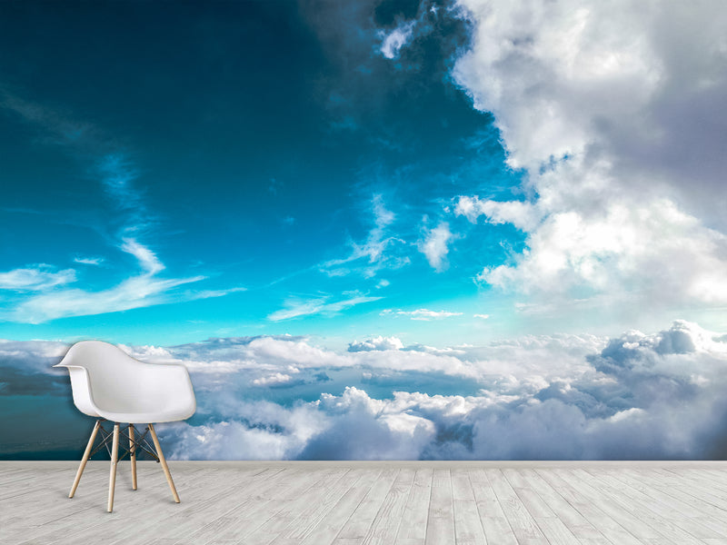 Non-Wowen Wallpaper "Flying in the sky" – Wall art wallpaper for&nbsp; Bedroom or Living Room