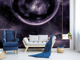 Vinyl Wallpaper Peel and Stick With An Interesting Design Of The Universe For The Living Room or Bedroom, “Sky Horizon”