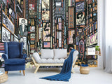 Comic Style Accent Wall Self-adhesive Photo Wallpaper 3D Wallpaper for Bedroom Ready with “New York” Design🌆