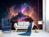 Fairy-Tale Living Room, Kids' Room Traditional Wallpaper To Inspire Imagination And Creativity "Opening The Book Of World Secrets" 📖✨