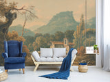 Non-Woven Wall Mural John Warwick Smith-The Hermitage at Frascati For Living Room or Bedroom