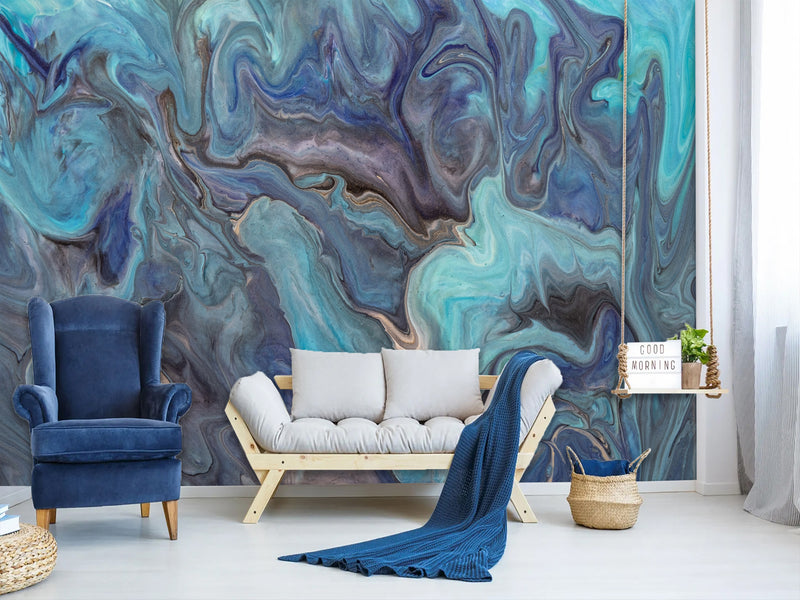 Large Beautiful Non-Woven Wall Mural For Bedroom, Kitchen, Living Room "Abstraction"