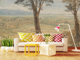 Traditional Full Wall Wallpaper – Classic Print for Room or Office Joseph Mallord William Turner-Rome from Monte Mario