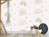 Kids photo wallpaper on the wall non-woven “Rainbow”, 3d wallpaper for Kids room