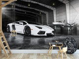 Peel and Stick Mural Lamborghini Wall Mural – Car Decal for Bedroom, Kitchen & Living Room