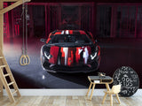 Wall mural 3D self-adhesive in the bedroom, kitchen, hall “LAMBORGHINI”
