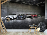Self-Adhesive Wall Murals for Living Room, Office, or Room – "Colors of Dynamics: Audi TT RS Collection"