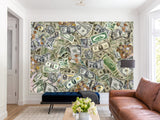 Theme Of Business And Success Self-Adhesive Photo Wallpapers For Office And Living Room "Money Universe"