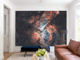 Peel and Stick Wall Mural Full-Wall 3D “Andromeda Nebula” Wall Mural – Ready-Made Photo Wallpaper for Home Interior