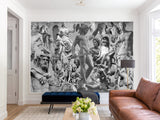 Unique Vintage Design – Traditional Full-Wall Wallpaper "Beauty and Power of Antiquity", Perfect for Bedroom or Living Room