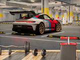 Non-Woven Wallpaper Mural Full Wall Mural – Porsche GT3 RS Sports Car Wallpaper For Gym Or Office Decor