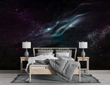 Cosmic Wall Print peel and Stick Muralr For Living Room, Hall, Or Above The Bed "Stream Of Starlight" 🌌