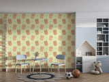 Cute Design For Kids Room Peel and Stick Mural, For Children’s Playroom, Kids Wallpaper ‘Teddy Bears’ 🐻